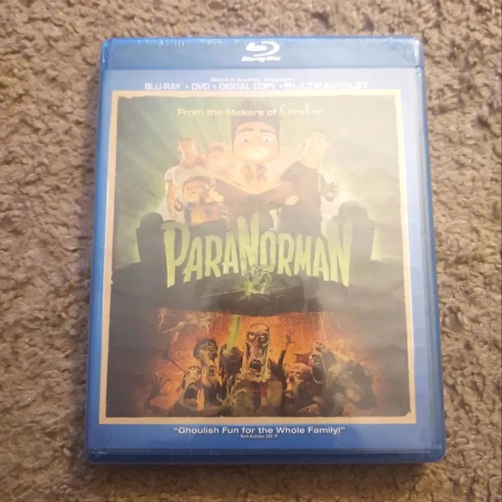 ParaNorman Blu-ray & DVD BRAND NEW SEALED